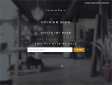 Tablet Screenshot of interiortonic.com